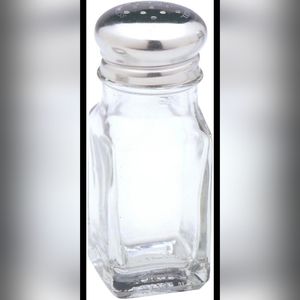 SINGLE Glass Salt / Pepper Shaker / Jar